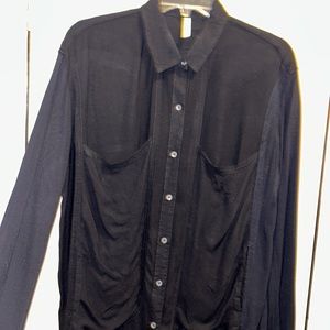 Free People Women’s Long Sleeve Tunic with Pockets Size Medium